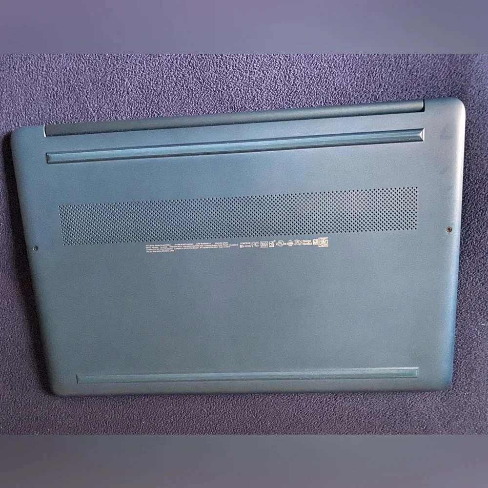 HP 15.6” Blue Laptop and Charger